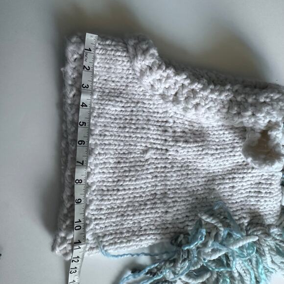 Unicorn Hat Scarf Crochet Knitted Woolen Caps Cute Earflap Hood Scarves … - Picture 3 of 5